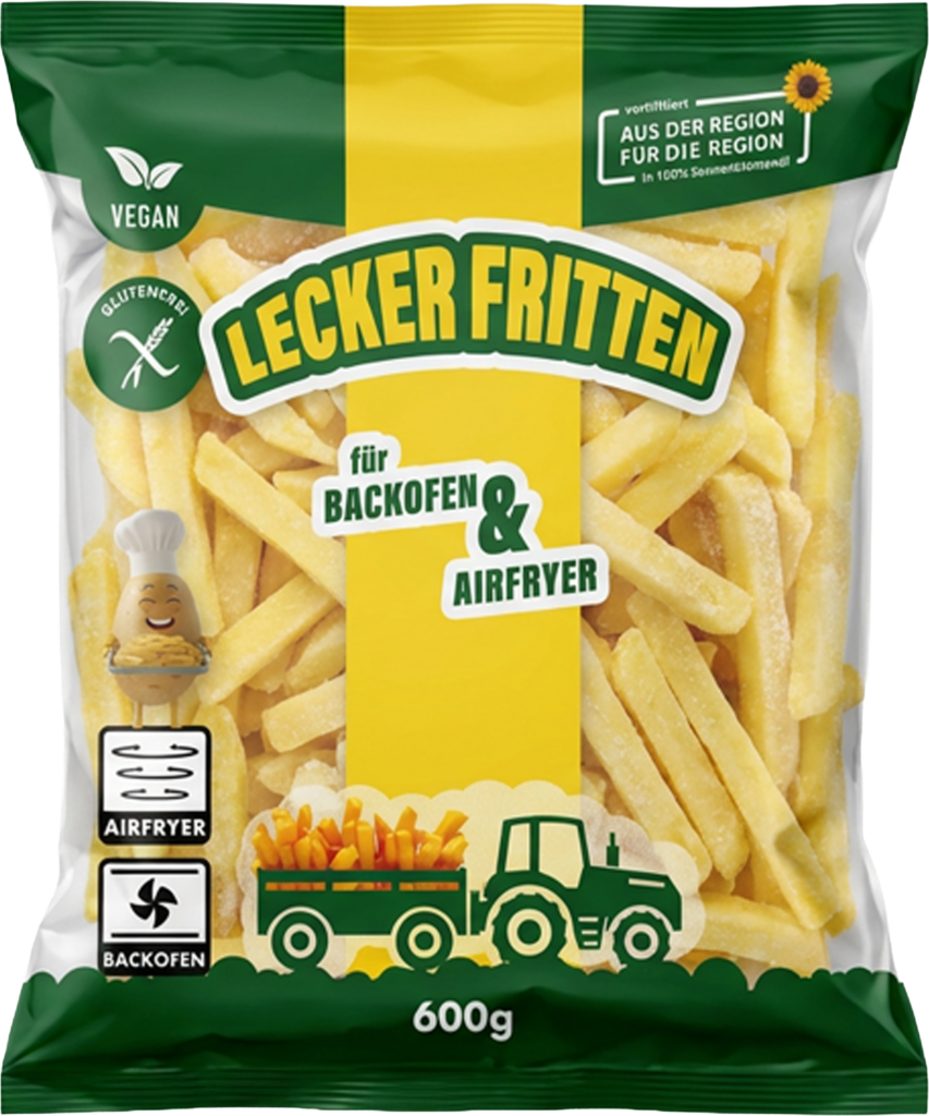 Lecker Fritten 600g